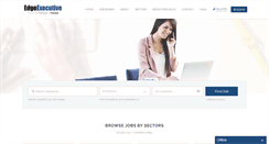 Desktop Screenshot of edgeexecutive.com